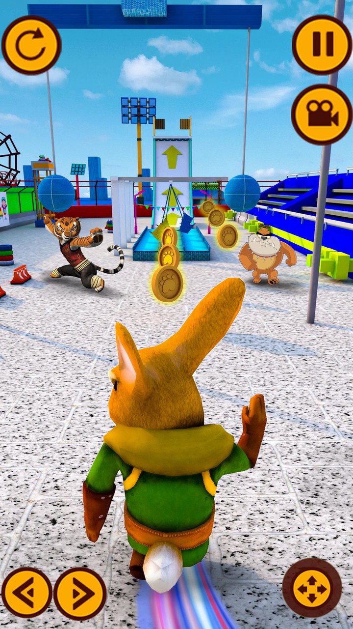 Rabbit Runner Pet Running Game_playmods.net