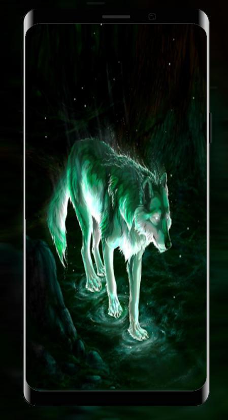 Wallpapers Wolf Dark Wolves HD_playmods.net