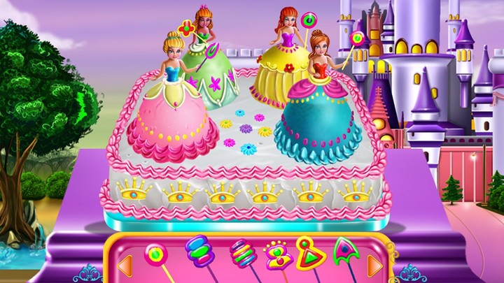 Princesses Cake Cooking_playmods.net