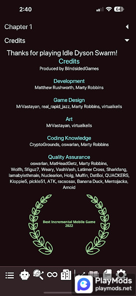 Idle Dyson Swarm(Unlimited Resources) screenshot image 2_playmods.net