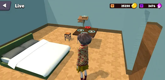 Virtual Girl's Life: Dream Hom(広告なし) screenshot image 17_playmods.net