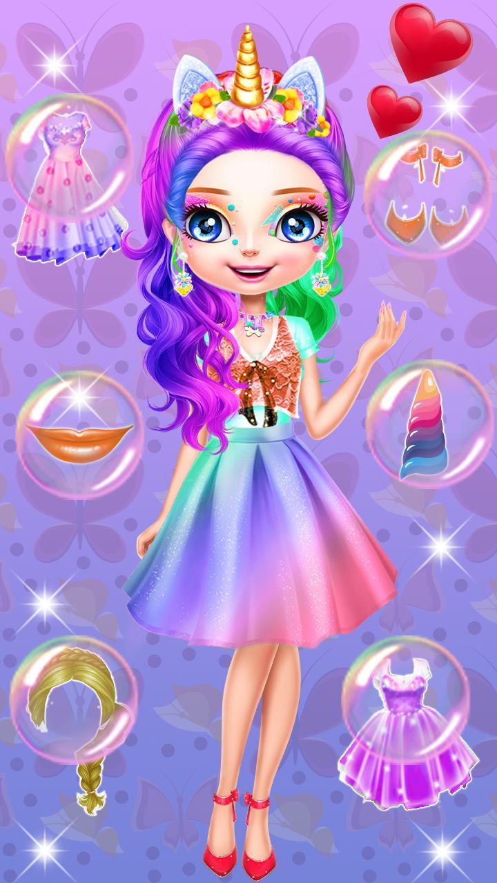 Princess Kids Makeup & DressUp_playmods.net