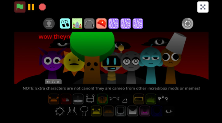 Rhythm Box Sprunki - Grey Mod_playmods.net