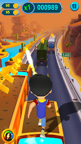 Super Hero Vir The Robot Dash(No ads) screenshot image 1_playmods.net