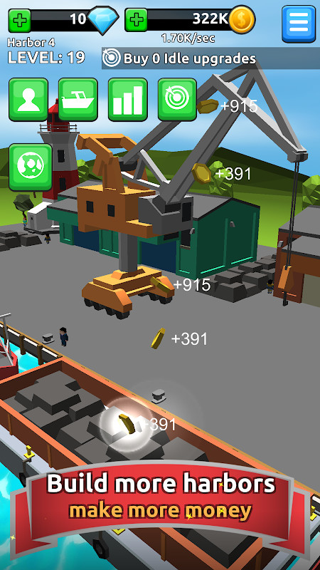 Harbor Tycoon Clicker_playmods.net