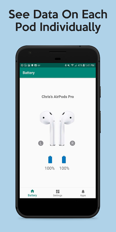 PodAir - AirPods Battery Level_playmods.net