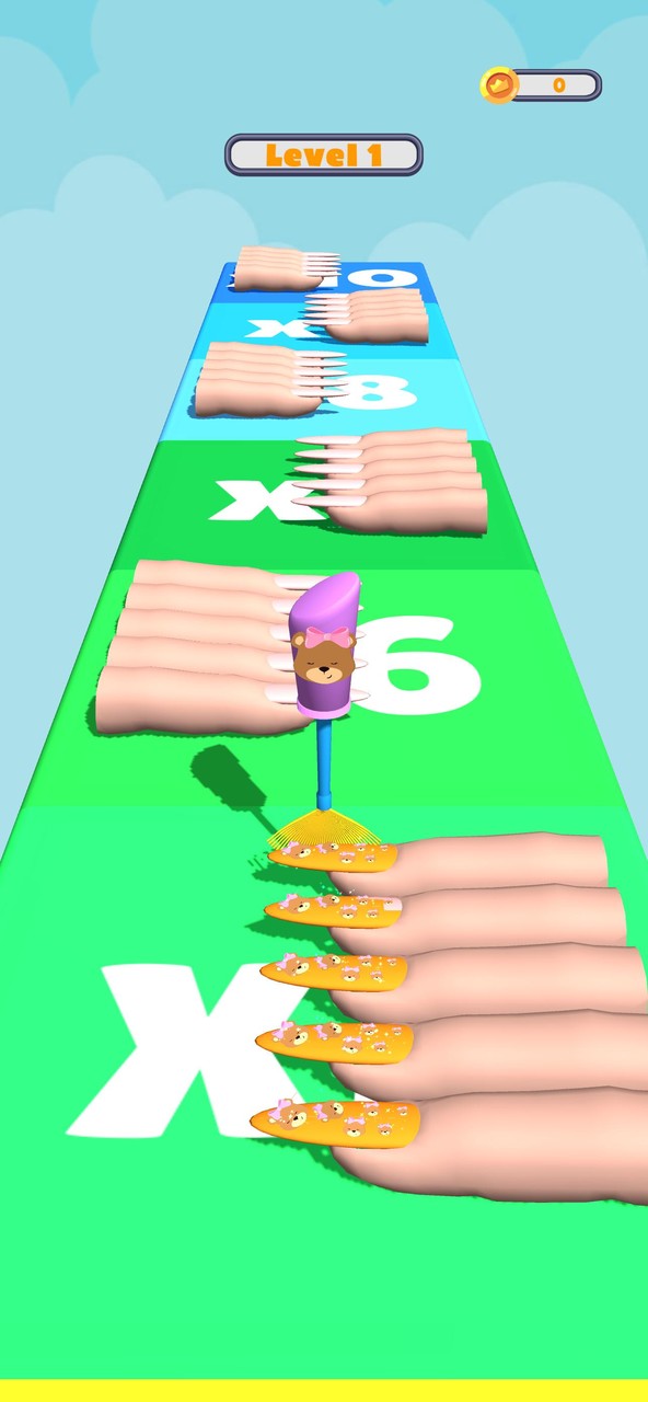 Nail Brush Runner!_playmods.net