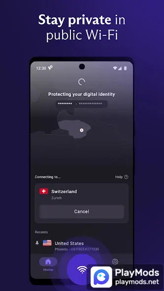 VPN Proton: Fast & Secure VPN(Premium Unlocked) screenshot image 4_playmods.net