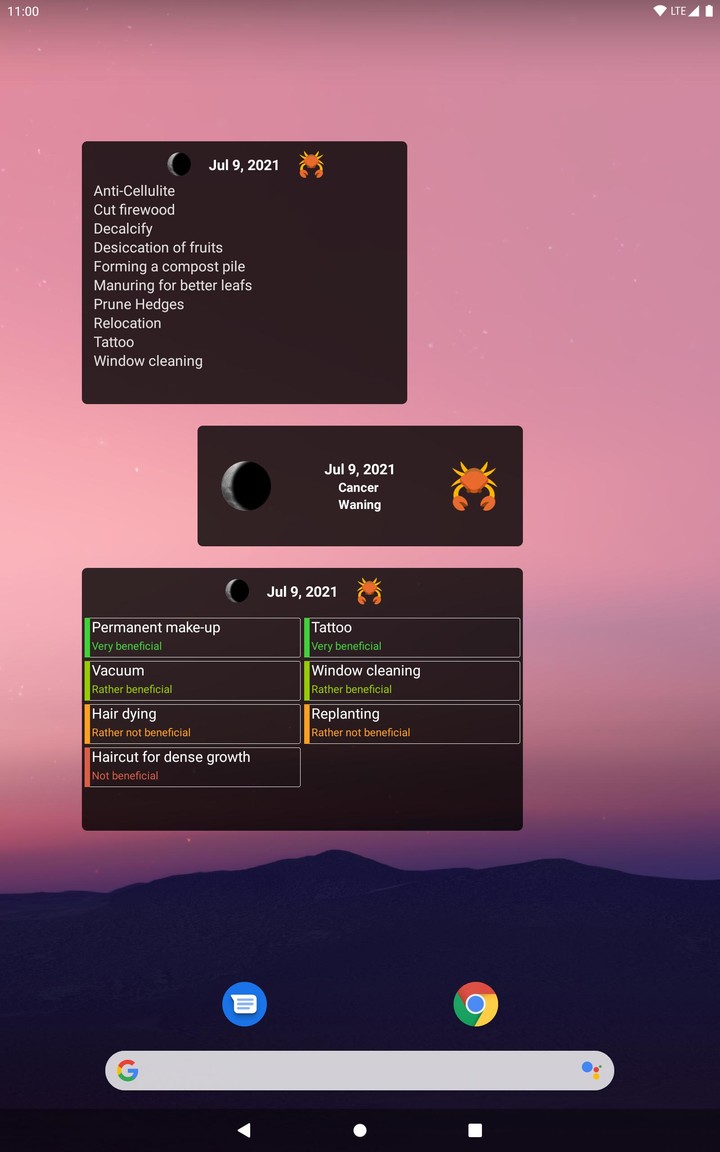 Moon Calendar - Moony_playmods.net