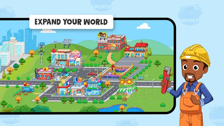 My Town World - Mega Kids Game(Unlocked all) screenshot image 4_playmods.net