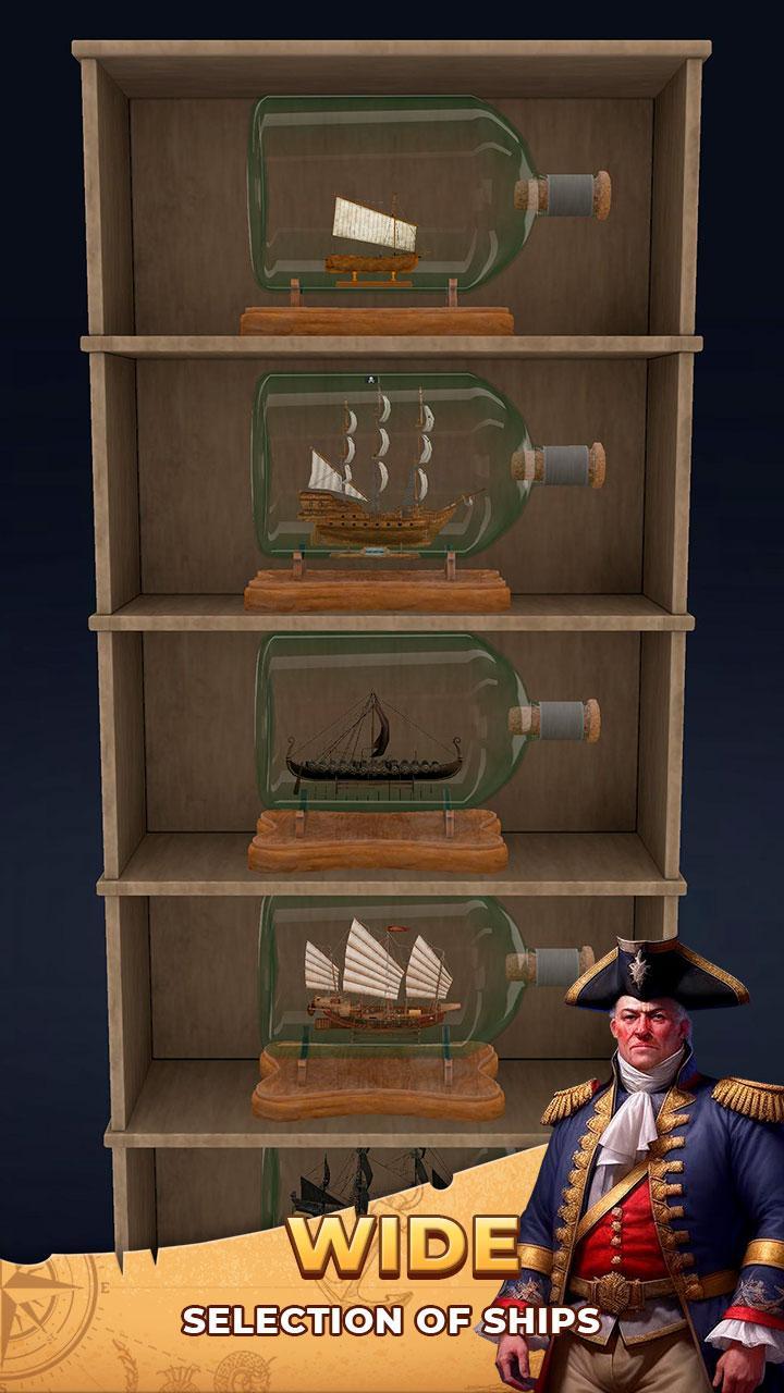 IDLE Ships: Boats in a Bottles_playmods.net