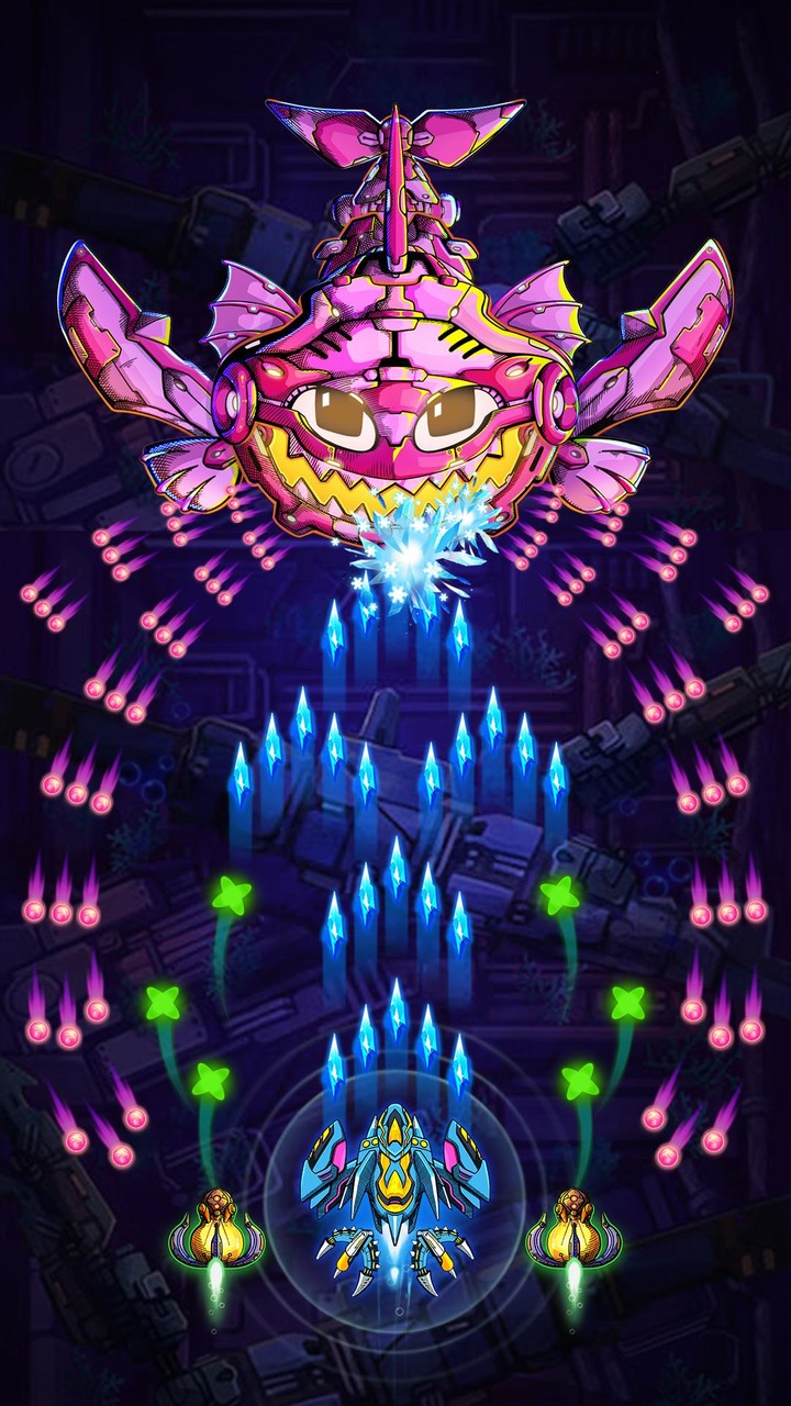 Atlantis: Alien Space Shooter_playmods.net