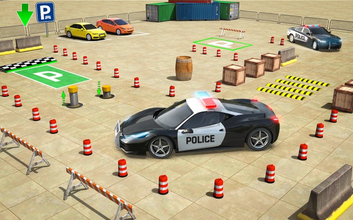 Police Car Parking School Game_playmods.net