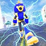 Blue Monster Hedgehog Game_playmods.net