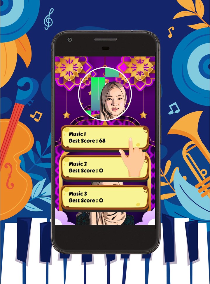 Nissa Sabyan Piano Tiles Game_playmods.net