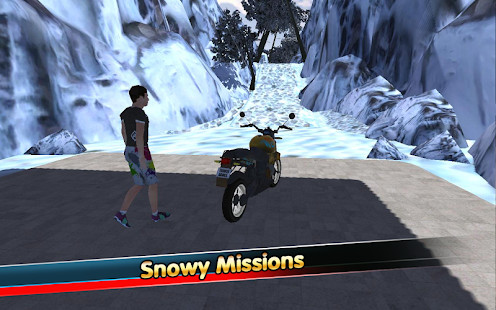Mountain Climb Moto World(Unlimited money) screenshot image 4_playmods.net