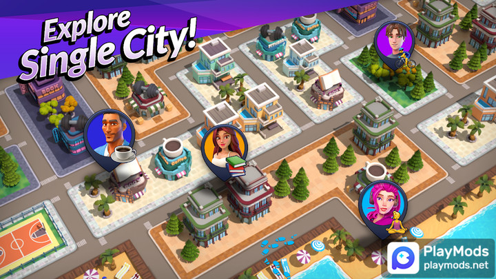 Single City: Avatar Life Sim(Mod Menu) screenshot image 3_playmods.net