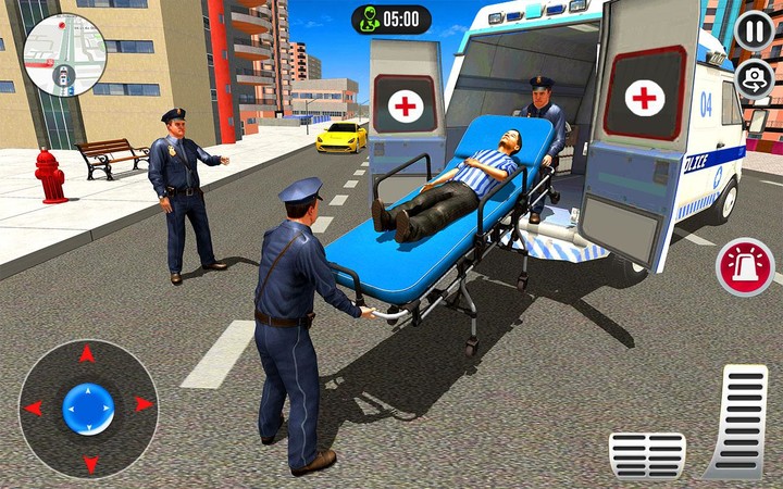 Police Ambulance Rescue Driver_playmods.net