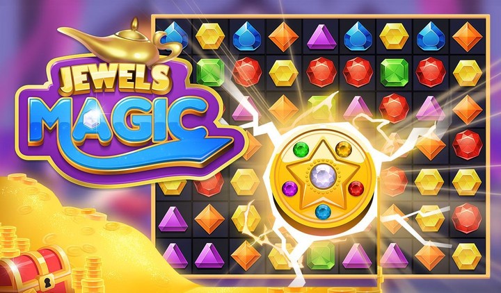 Jewels Magic: Queen Match 3_playmods.net