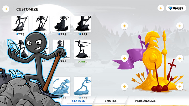 Stick War 3(Mod Menu) screenshot image 4_playmods.net