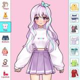 Anime Dress up and Makeup Game_playmods.net