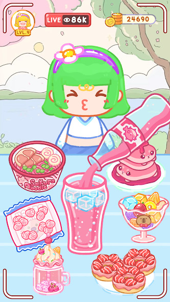Mukbang ASMR Livestream Party(Unlimited Currency) screenshot image 3_playmods.net