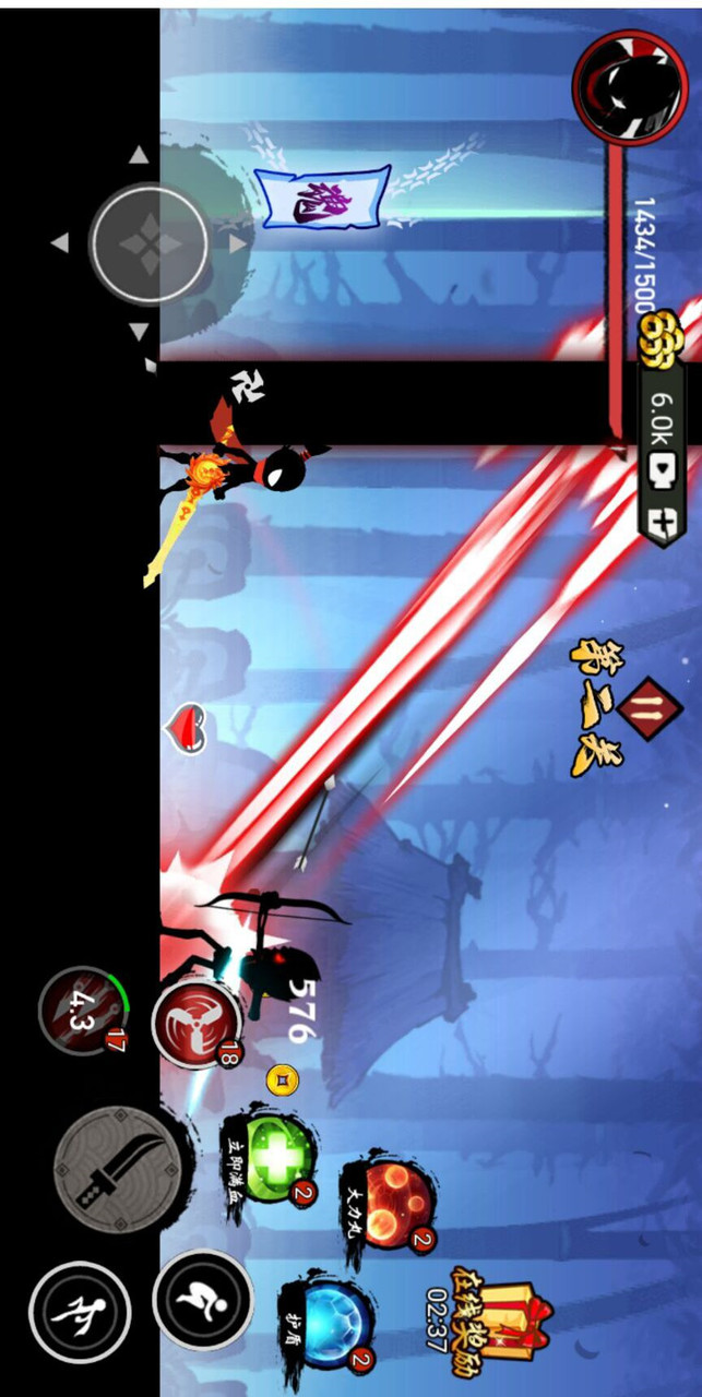 斗魂火柴人(No Ads) screenshot image 2_playmods.net