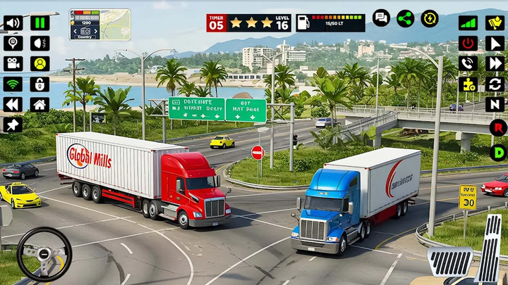 Real Driving Truck Simulator(Unlimited currency) screenshot image 4_playmods.net