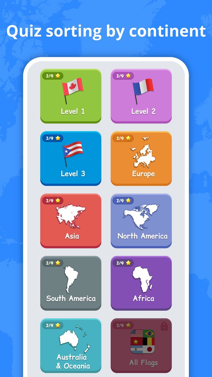 Flags of Countries: Quiz Game_playmods.net