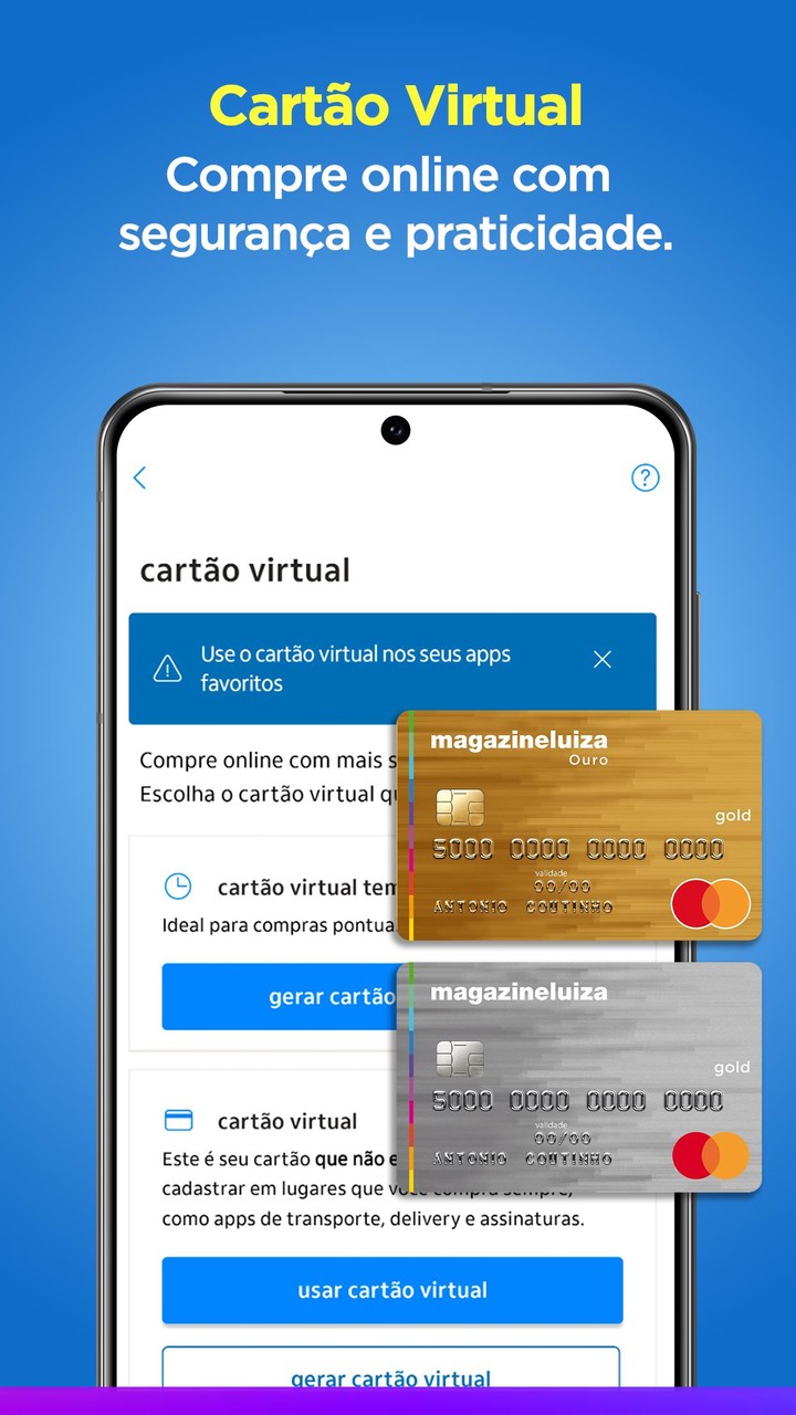 Cartão Luiza: descontos Magalu_playmods.net