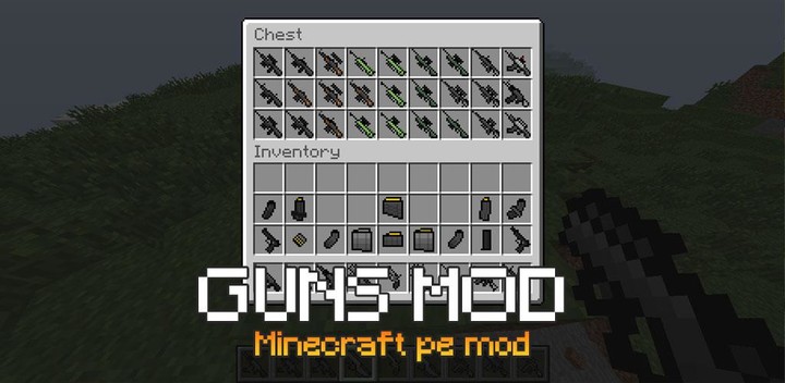 Gun Mod for Minecraft_playmods.net