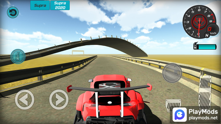 Car Simulator Supra(No Ads) screenshot image 3_playmods.net