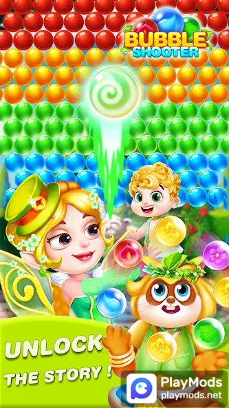 Bubble Shooter(Unlimited Resources) screenshot image 2_playmods.net