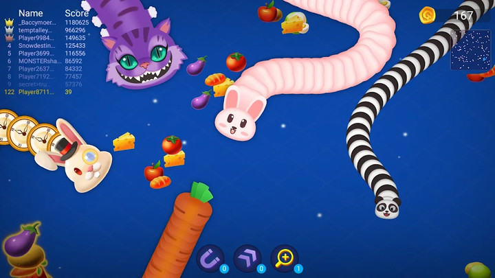 Snake Battle: Worm Snake Game(No Ads) screenshot image 4_playmods.net