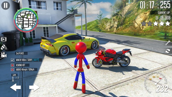 Stickman Rope Hero-Spider Game_playmods.net