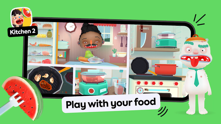 Toca Kitchen 2(Paid games are free to play) screenshot image 1_playmods.net