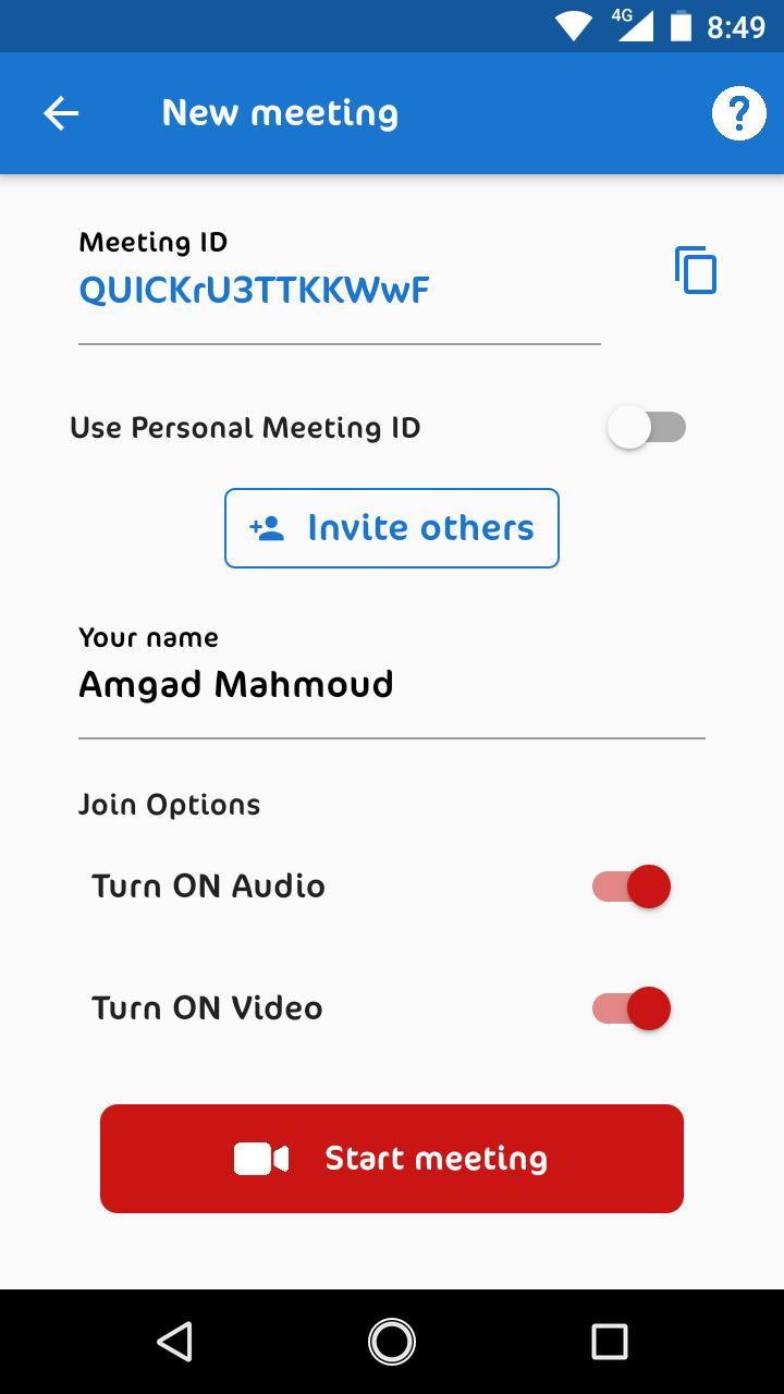 Quick Meeting- Video Conferencing & Online meeting_playmods.net