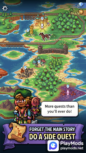 Knights of Pen and Paper 3(Unlimited Money) screenshot image 2_playmods.net
