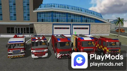 Fire Engine Simulator(Unlimited Money) screenshot image 5_playmods.net