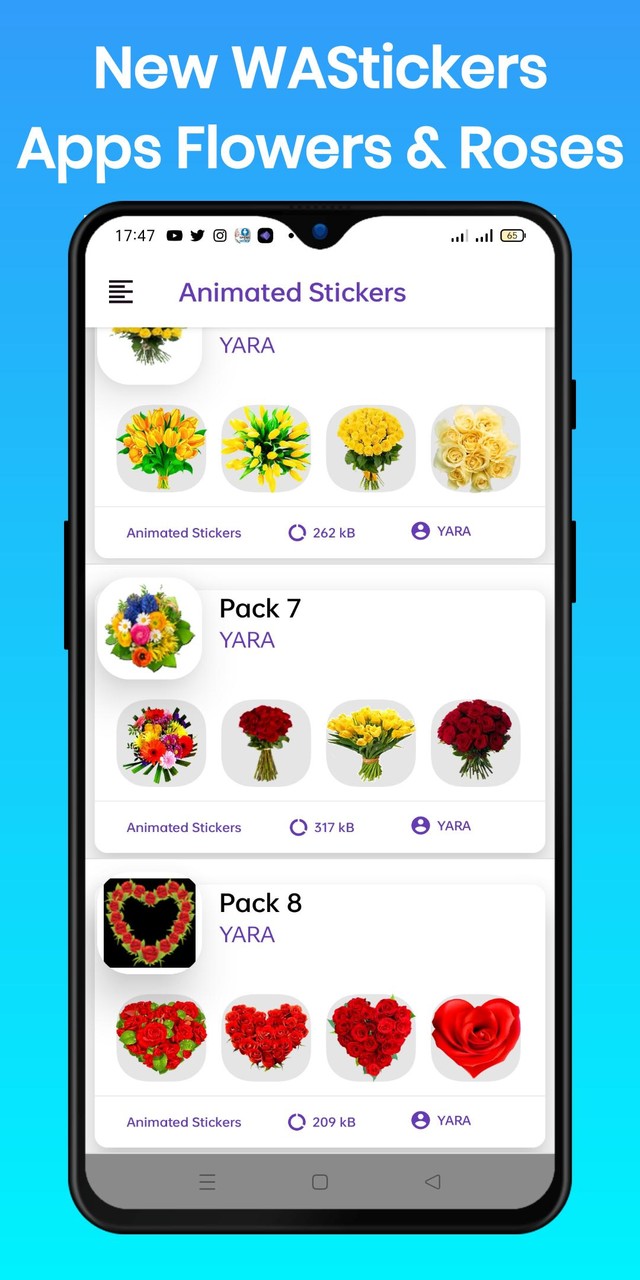 Love Flowers & Roses Stickers_playmods.net