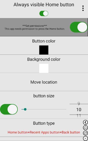 Always visible Home button_playmods.net