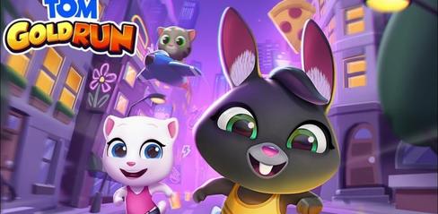 Talking Tom Gold Run Update A New Character - Becca - playmods.net