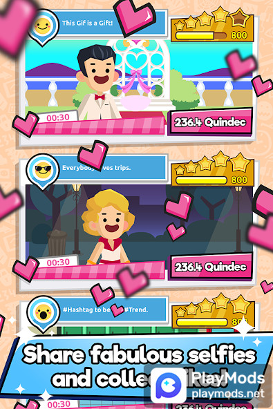 So Social 2: Media Celebrity(Sumber Daya Tidak Terbatas) screenshot image 3_playmods.net