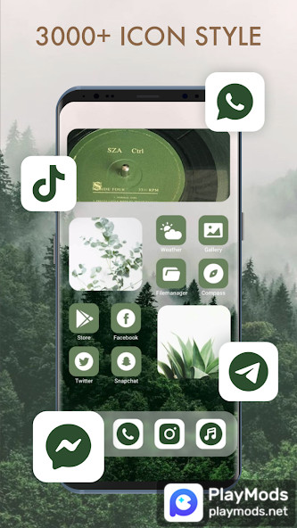 Themepack - App Icons, Widgets(Premium Unlocked) screenshot image 4_playmods.net