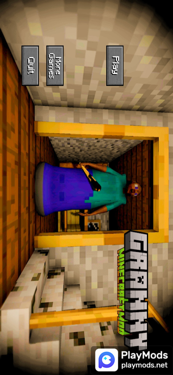Granny Minecraft(NO ADS) screenshot image 1_playmods.net