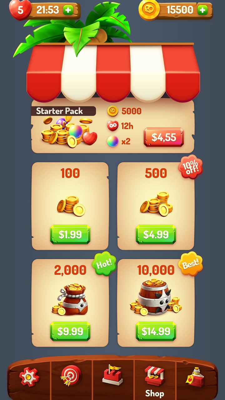 Pirates Bubble Shooter_playmods.net