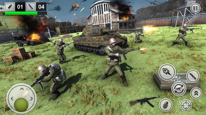 World War 2 fps shooting_playmods.net