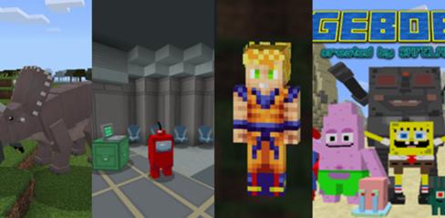 Minecraft Mod Apk Update v1.19.60.25 - Among Us & SpongeBob Mod & MORE! - playmods.net