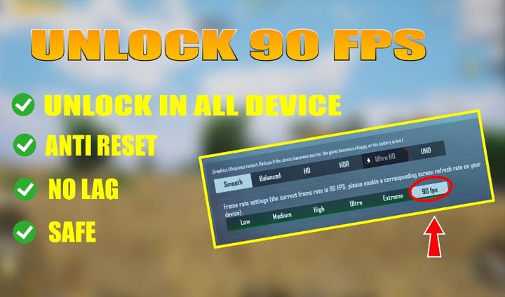 GFX tool Max 90  FPS for PUBG_playmods.net