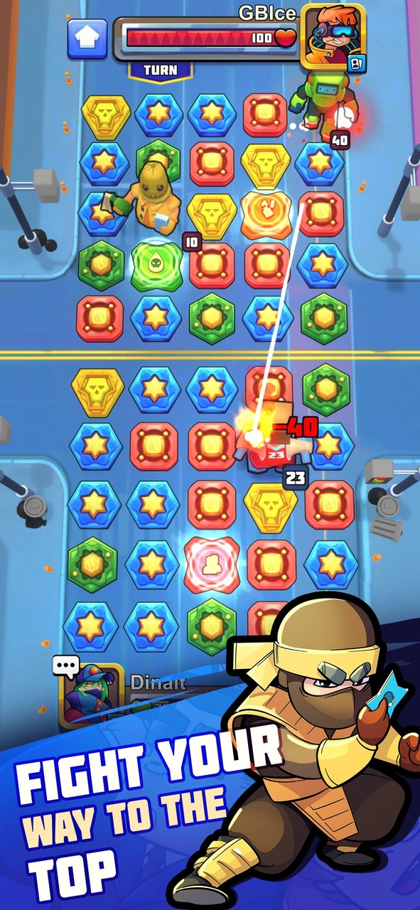 Puzzle Wars: Heroes_playmods.net